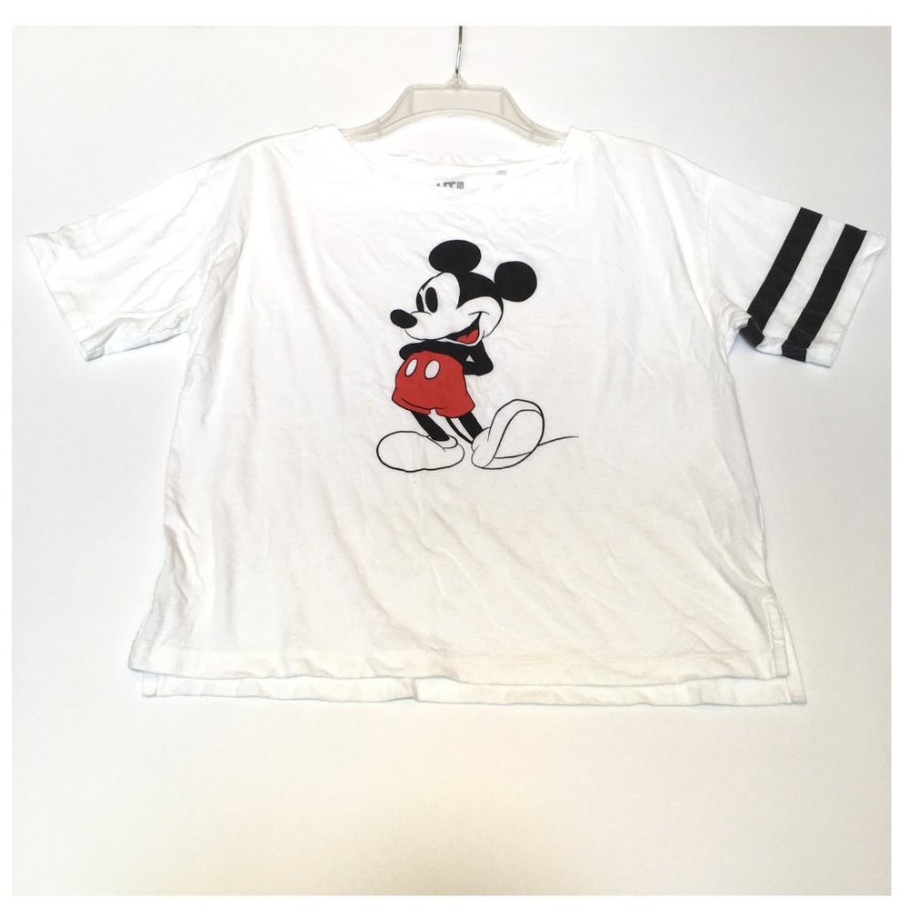 *3/$15* Disney Mickey Mouse White Graphic Tee - Picture 4 of 6
